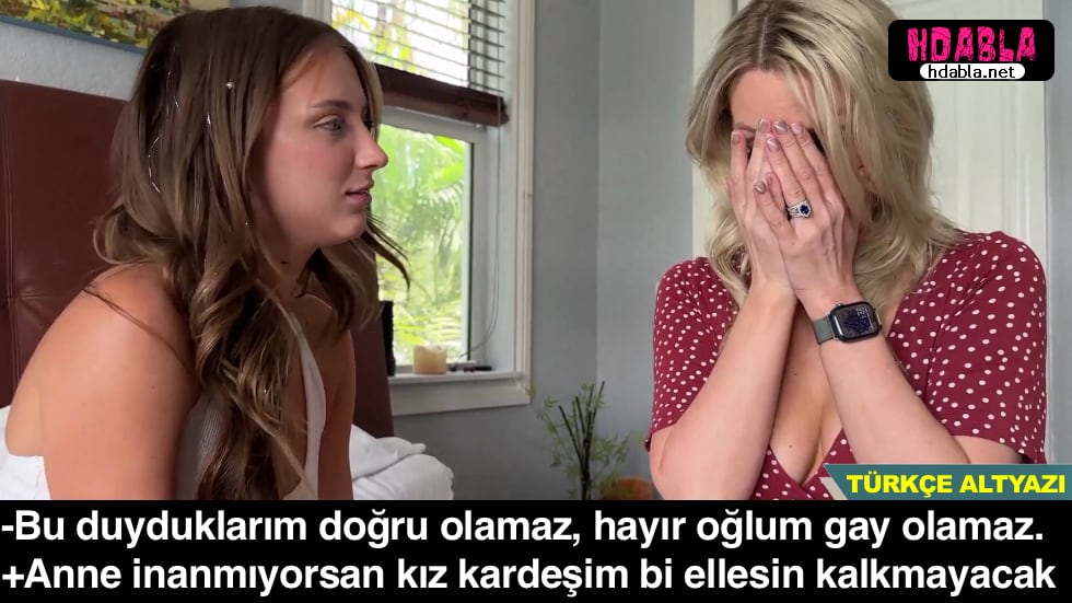 Eşcinsel olacağım yalanıyla annemi ve kız kardeşimi siktim