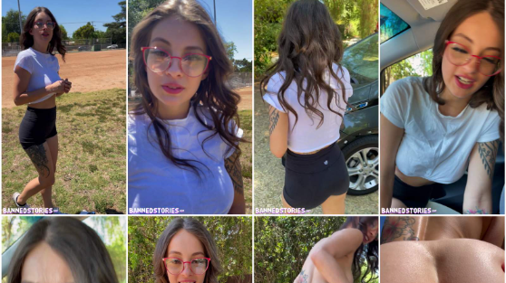 Park Alanında Seksi Karıyla Türkçe Altyazılı